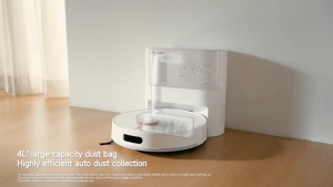 Xiaomi Robot Vacuum H40 | Quạt lực hút mạnh 10.000Pa | Hút tóc tức thì và dễ dàng | Máy hút bụi có lực hút cực mạnh