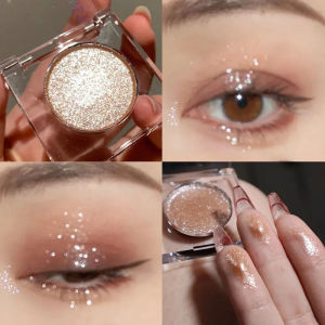 Ta💋.MGL High Gloss Eye Shadow Monochromatic Pearlescent Powder Brightening High Gloss Silkworm Sequin