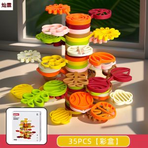 Đồ Chơi Khối Giáo Dục Sớm Cho Trẻ Em Đồ Chơi Tập Trung Tư Duy Đồ Chơi Xếp Hình Cân Bằng Đồ Chơi Giáo Dục Đầu Tiên Cho Trẻ Em