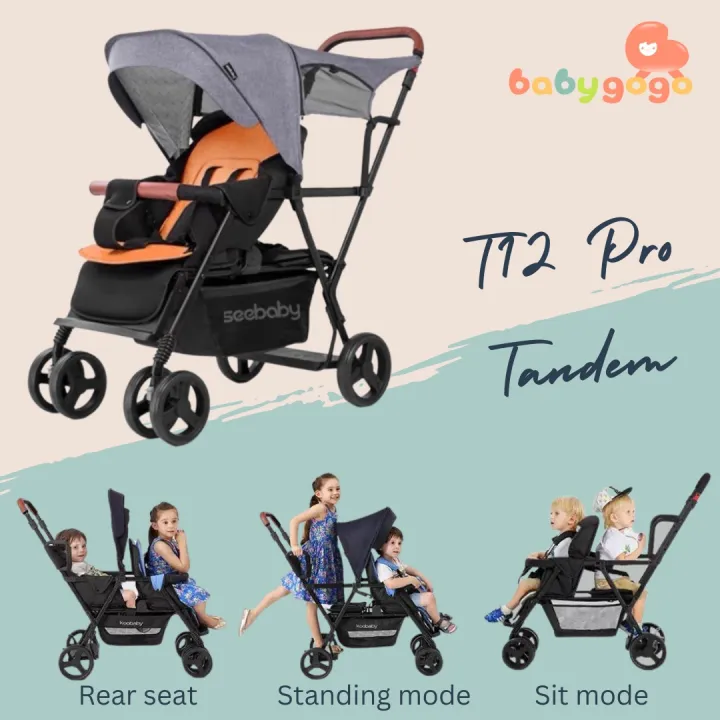 Seebaby hotsell twin stroller