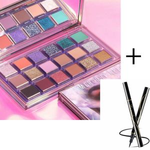 18 Color Matte Waterproof Desert Mercury Retrograde Pearl Eyeshadow Palette Affordable Student Eyeshadow INS PopularHUDAMOJI