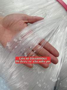 Lưới Giàn Leo Bầu Bí Màu Trắng - Rẻ Nhất Thị Trường - Khổ Cao 2M - Cước Đúc + Siêu Bền