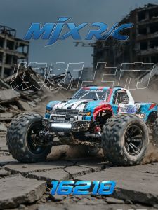 MJX R/C Technic | RC Remote Control Car Four-wheel Drive Off-road Monster Truck