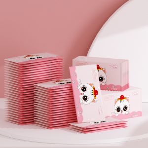 Portable Individual Pack Wet Wipes 100 Sheets Face Cleaning Student Baby Hand Mouth Special Use Convenient Travel Size