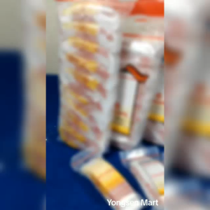 ( Harga 1 Pak ) Merk KLIP Plastik Klip kecil uk 2x3 cm plastik obat ziplock