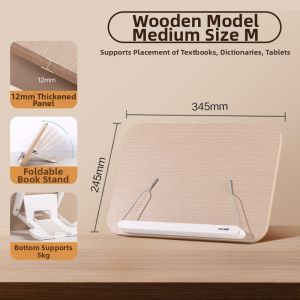 deli | Adjustable Folding Children Book Holder Reading Stand