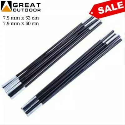 Frame tenda fiber 7.9 mm x 52 cm 60 cm rangka tenda gunung