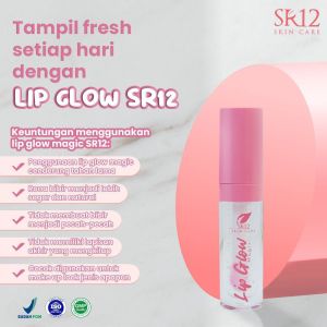 LIP  GLOW MAGIC SR12 PELEMBAB BIBIR PENCERAH BIBIR