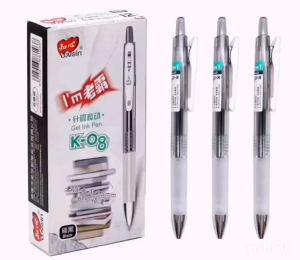 ✨ K-08 Exam Gel Pen 0.5mm – Smooth Writing • Fast Dry • 3 Colors ✨