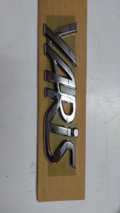 โลโก้ฝาท้าย YARIS 2006-2013 ขนาด 13.7x3.4cm ของแท้เบิกศูนย์