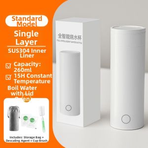 Portable Electric Water Kettle Travel Constant Temperature Home Electric Slow Cooker Insulated Mug Student Dormitory Electric Hot Water Cup