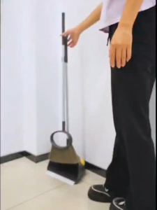 Broom and Dustpan Set Combination High-value Household Broom Durable Broom Sweeping Garbage Shovel Non-stick Hair