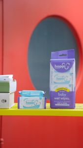 Hoppi Premium 99% Mini Baby Water Wipes - 7s
