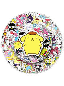 Sanrio Mixed Small Potato Stickers Waterproof Notebook Kawaii DIY Sticker Album Decorative Business Supplies Paper Products