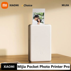 2025 Xiaomi Mijia Pocket Photo Printer Pro AR Video Photo Bluetooth Connection Integrated Automatic Film Covering HD Printing