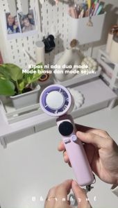 Pony Cordless Cooling Fan Metaheld Fan Pro Wireless Portable Turbo Fan HIgh Speed 100 Level Adjustment Fan Cooler Kipas Mini