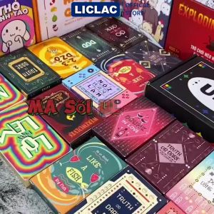 Bài Ma Sói Ultimate 71 Lá giấy cán màng chống nước Trò chơi Board game Ma Sói Tiếng Việt Werewolf Tối Thượng
