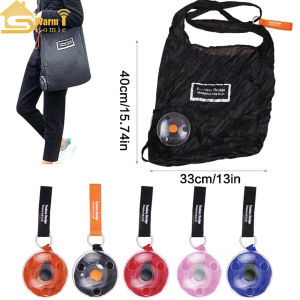 Folding and Retractable Storage Bag Portable Outdoor Environmentally Friendly Shopping Bag Mini Multifunctional and Reusable