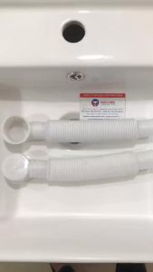 Ống ruột gà thoát nước bộ xả bồn tắm Ống thoát bộ xả bồn tắm phù hợp với tất cả các loại bồn tắm