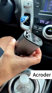 Acroder Car Charger Mobil 5 Ports PD 30W USB Type C & Lightning Fast Charging QC 3.0