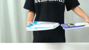 ถุงสูญญากาศแบบใส 4 ชิ้น สำหรับการสําหรับใส่เสื้อผ้า รูปแบบประหยัดพื้นที่