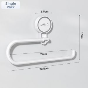 Multifunctional Kitchen Paper Towel and Wrap Hanger Suction