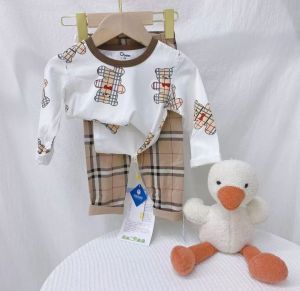 ชุดนอนเด็กแบบสวม Baby pajamas ผ้า cotton พร้อมส่ง