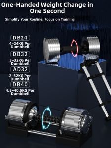 JONSYL | Quick Adjustment Dumbbells