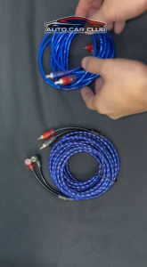 Dây AV cao cấp 4 đầu hoa sen RCA Hifi Audio mạ vàng cao cấp vỏ chống nhiễu dài 5 mét AV24k - BH 18T Chính Hãng