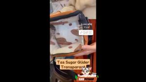 Travel Pouch Tas Jalan Sugar Glider Tas Hewan