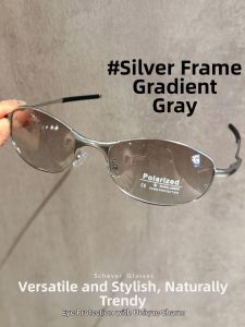 Schever | Polarized UV Protection Womens Metal Big Frame Cat-Eye Sunglasses