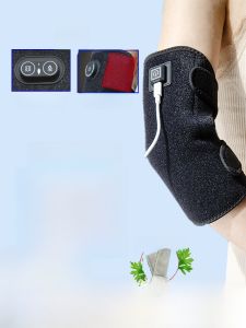 Electric Heating Elbow Support Brace for Tennis Arm Care Warming Therapy Joint Protector Sleeve Fitness Sports Equipment