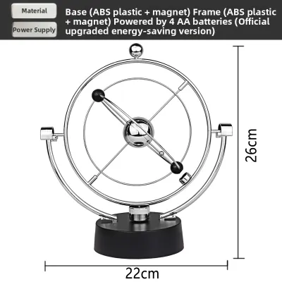 Newtons Chaos Swing Creative Toy Room Office Desk Stress Relief Anti-Gravity Physics Perpetual Motion Ornament Modern Simplicity