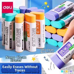 deli | Clean Writing Eraser for Students Non-Crumbling Dust-Free