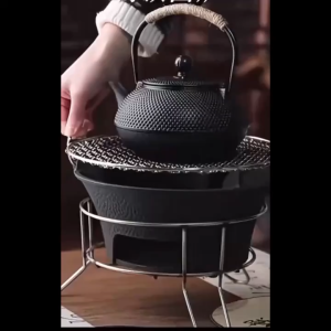 High quality multi-size cast iron grill BBQ Cast Iron Charcoal Furnace Charcoal Stove for barbeque boil water toast cooking stove Camping Grill Stove