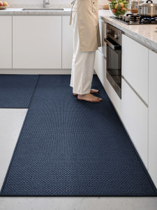 Dajiang (大江) | Kitchen Floor Mat Anti-Oil Water Absorption Slip Resistance Blue Durable Customizable