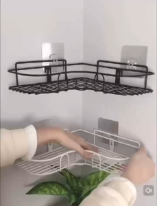 Kitchen Punch-free Wall-mounted Drain Rack Sink Sponge Drain Basket Rag Storage rRack