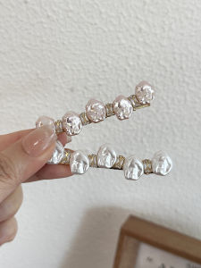 Elegant Hair Clip Fashionable Hair Accessories Womens Hairpin Duckbill Clip Edge Hair Clip Fringe Clip Alloy Plated Hair Jewelry