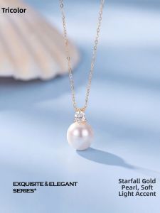 3COLOUR·S | Synthetic Pearl Pendant Necklace