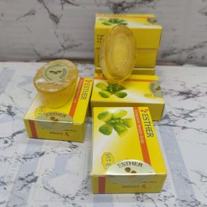 SABUN ESTHER ORI PER 6PCS SABUN MUKA SABUN WAJAH SABUN OVAL SABUN TRANSPARAN