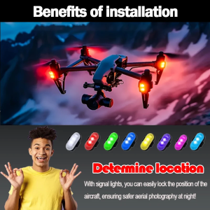 RGB Led Aircraft Strobe Light Remote Wireless Motorcycle Flash Light Warning Lights for Aircraft Airplane Helicopter Bike Car