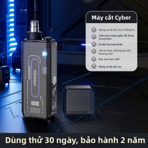 QIMAN | Máy Cắt Lông Mũi Chống Kẹp Thông Minh Chống Nước