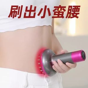 Electric Meridian Brush Belly Shoulder Neck Universal for Entire Body Massage Brush Portable Massager Smart Abdominal Massager