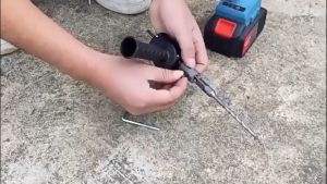 NESO Adapter Konversi Mesin Bor Menjadi Hammer Bobok Beton Electric Drill To Electric Hammer Converter Adapter Modified Rotary Hammer Tool Device Portable/Demolition Hammer NT66