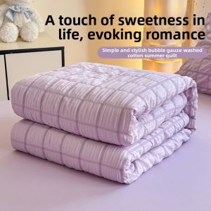 BEIPIN | Fresh A-Grade Bubble Mesh Summer Cooling Quilt Machine Washable