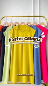 PUTRI BALQIS - IVANA DRESS Daster kerah crinkle airflow