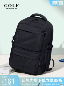 GOLF Mens 2025 New Large Capacity Fashionable Laptop Backpack Ideal for College Students Business Travel Casual Use