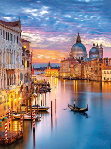 500/1000/1200/2000PCS Jigsaw Puzzle Venice Canal Landscape Art For Adults Great Weekend Relaxation And Family Fun