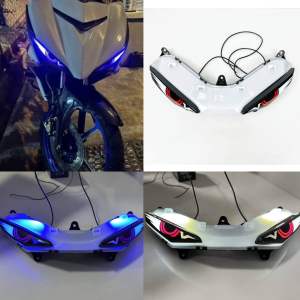 Y15ZR V1 V2 LED POSITION SIGNAL LIGHT EAGLE EYE YAMAHA Y15 LAMPU DEPAN FAIRING PANEL KEPUK COVER SET MATA GABAN PILOT