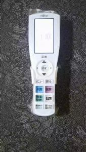Remote Điều khiển điều hòa Fujitsu hàng nội địa nhật bãi- Hàng zin Tặng kèm đế treo mới 100% Tặng kèm Pin